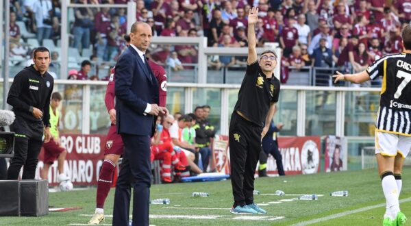 April 13, 2024, Italy: Foto IPP/Massimo Rana.Torino 13-04-2024.Calcio Campionato di Serie A 2023/2024.Torino-Juventus.nella foto massimiliano allegri allenatore juventus e ivan juric allenatore torino.,Image: 864540459, License: Rights-managed, Restrictions: * China, France, Italy, Germany, Japan, Netherlands, Poland, Switzerland and UK Rights OUT *, Model Release: no, Credit line: Italy Photo Press / Zuma Press / Profimedia