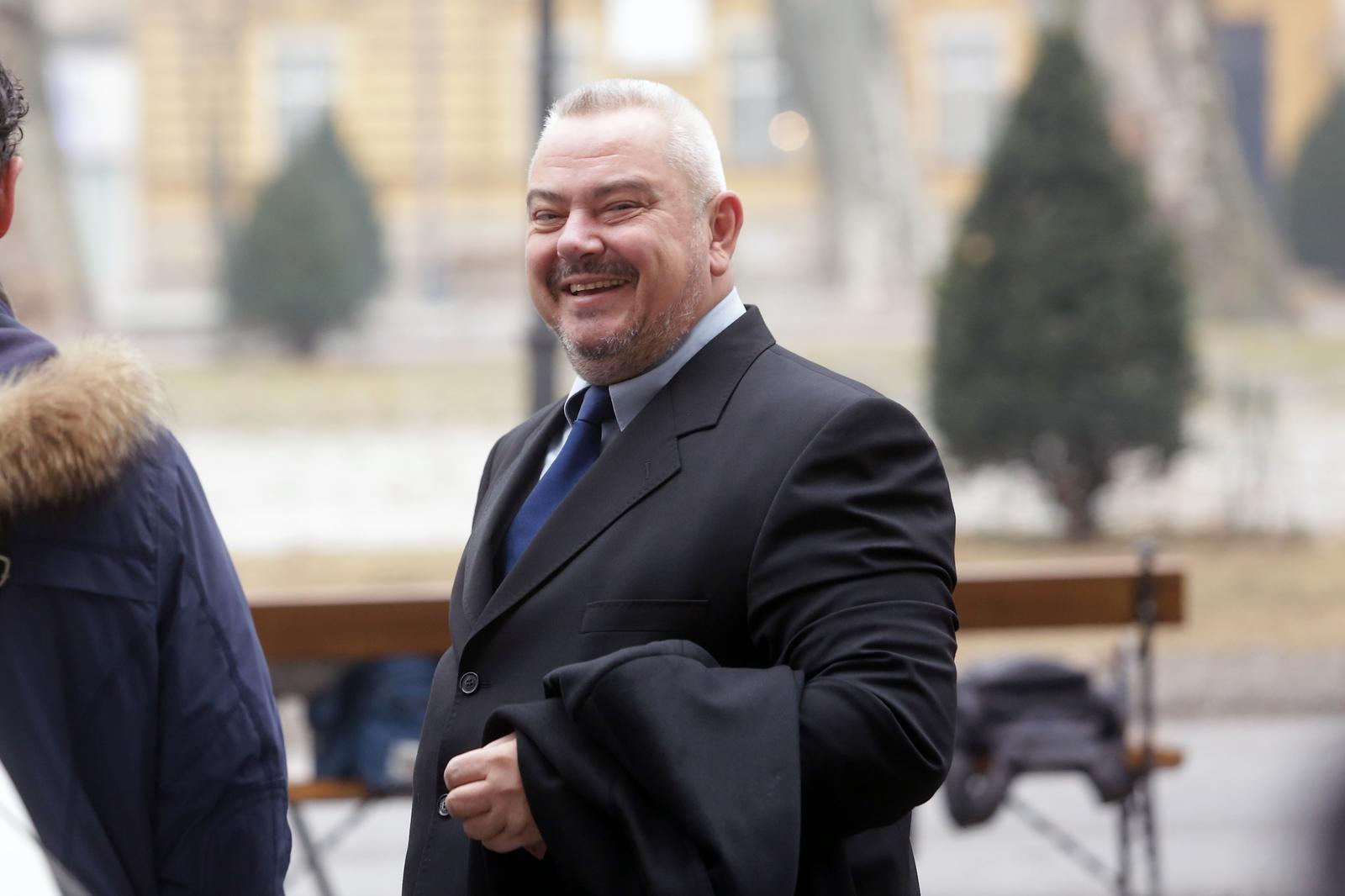 r 02.02.2017., Zagreb - Na Zupanjiskom sudu nastavljeno sudjenje u slucaju Fimi media. Ratko Macek. rPhoto: Luka Stanzl/PIXSELL