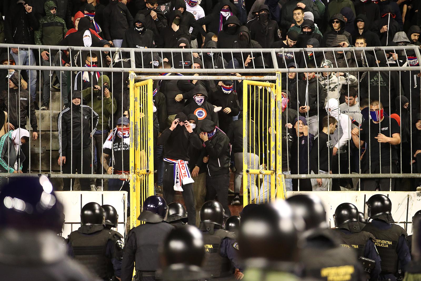 03.04.2024., stadion Poljud, Split - SuperSport Hrvatski nogometni kup, polufinale, HNK Hajduk - GNK Dinamo.  Photo: Zvonimir Barisin/PIXSELL