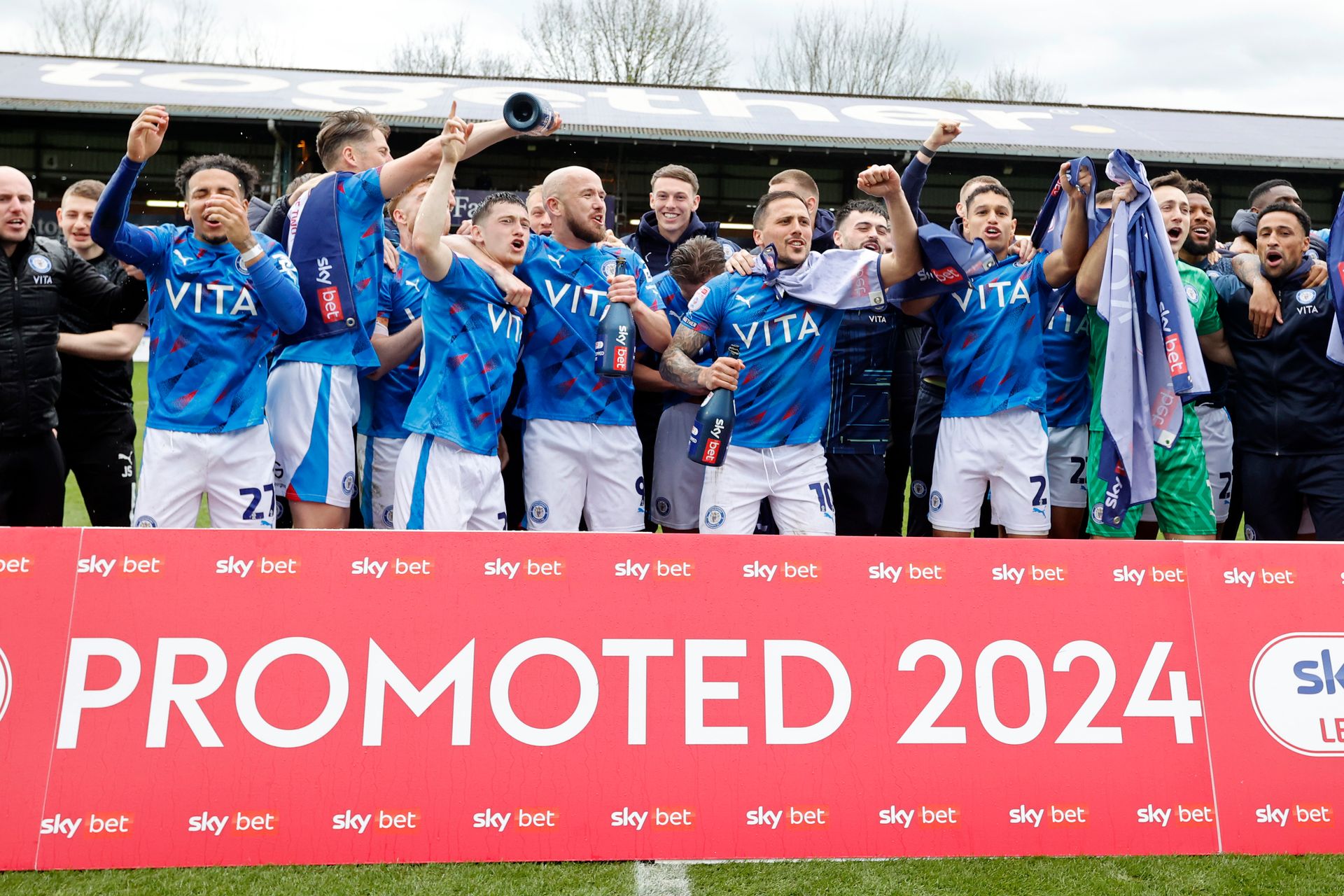 Team. Stockport County FC 2-0 Morecambe FC. Sky Bet League Two. Edgeley Park. 13.4.24