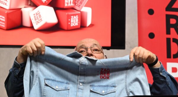 28.3.2024., Zagreb - U Kaptol boutque cinema odrzana je konferencija za medije povodom ovogodisnjeg ZagrebDox festivala na kojoj je osim odabranih filmova predstavljen i novi direktor festivala Hrvoje Puksec. Photo: Davorin Visnjic/PIXSELL