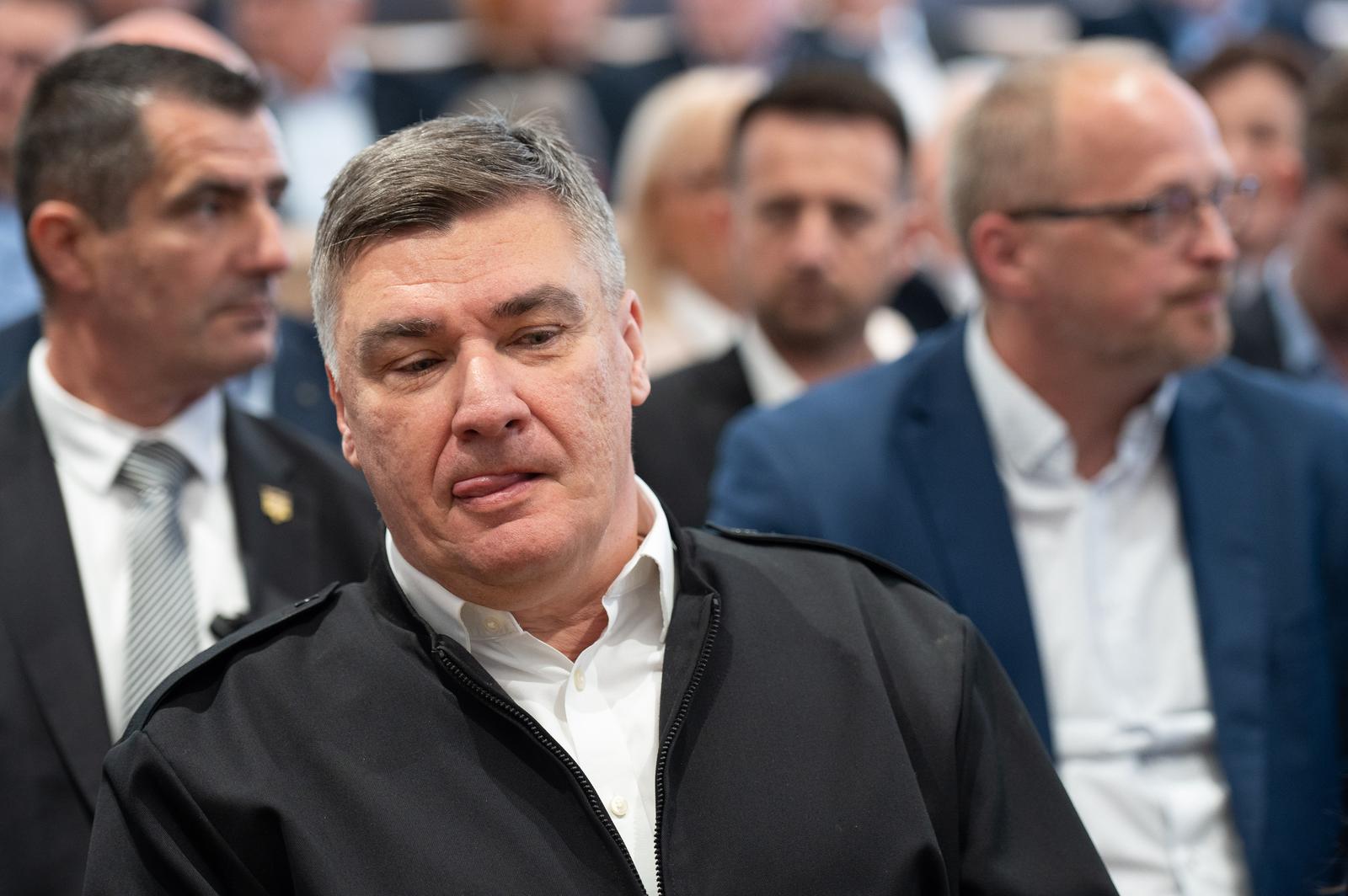 27.04.2024., Zlatar - Presjednik Zoran Milanovic sudjelovao je na svecanoj sjednici Gradskog vijeca Grada Zlatara Photo: Marko Juric/PIXSELL