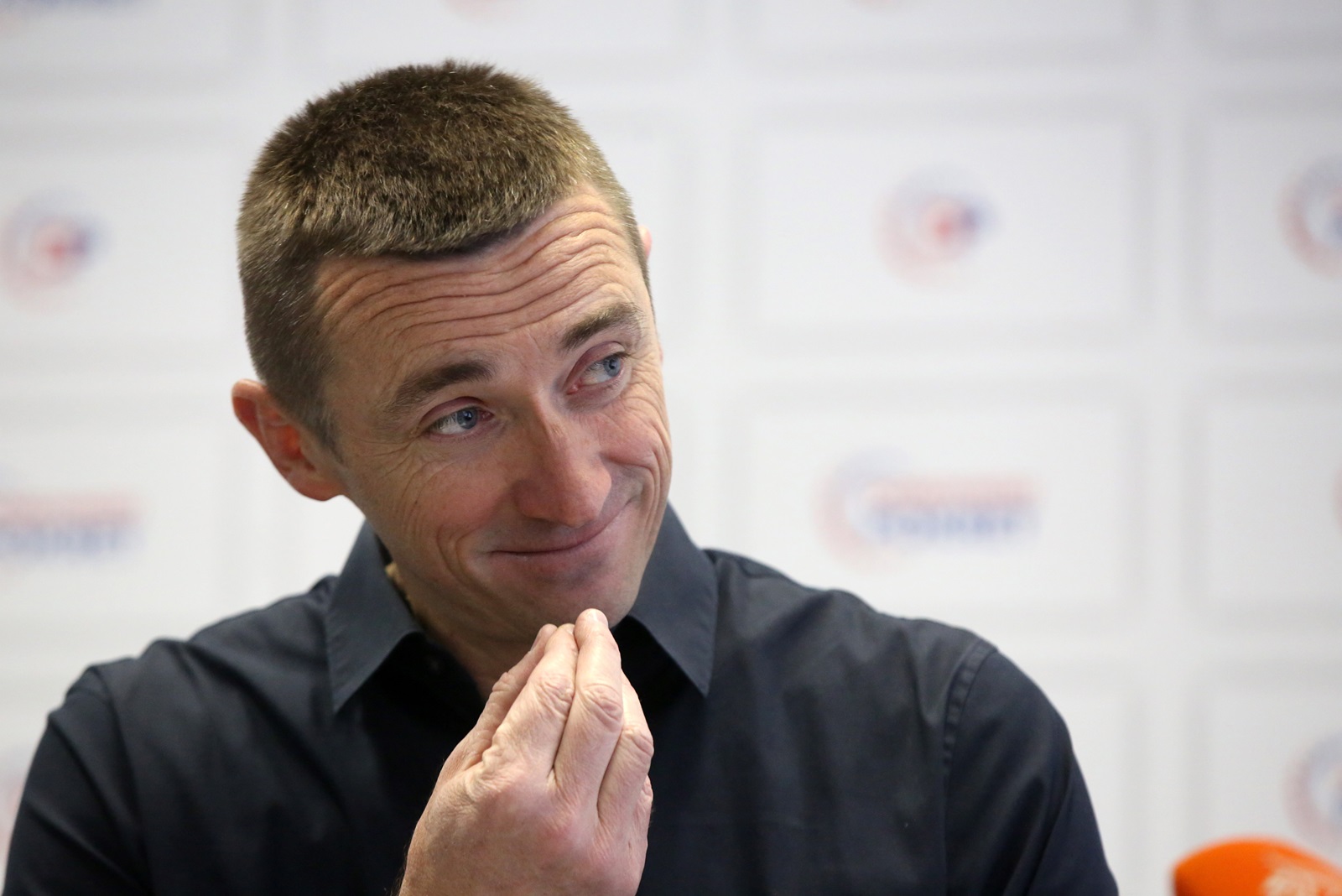 Zagreb, 23.04.2024 - Ivan Penava, predsjednik Domovinskog pokreta, održao je konferenciju za medije. Tema je izvještaj s Predsjedništva Domovinskog pokreta. Na fotografiji Ivan Penava.
foto HINA/ Denis CERIĆ /dc