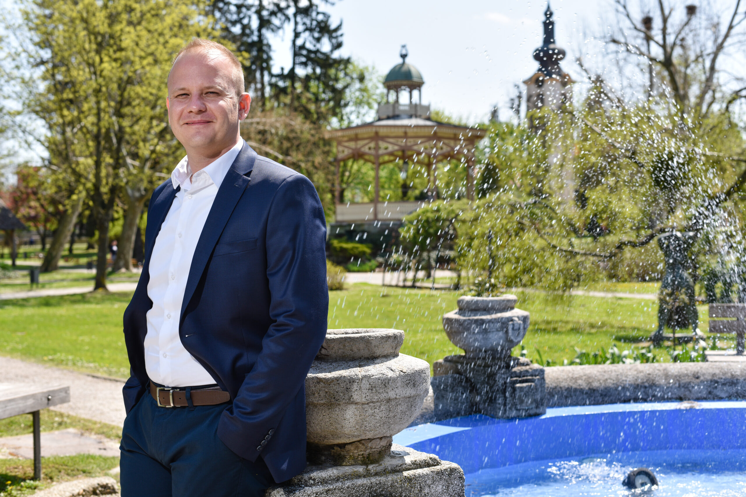 22.04.2021., Koprivnica - Misel Jaksic, gradonacelnik Koprivnice.

Photo Sasa ZinajaNFoto
