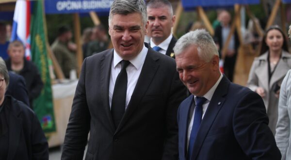 01.05.2024., Budinscina - Predsjednik Republike Hrvatske Zoran Milanovic sudjelovao je na svecanoj sjednici Opcinskog vijeca opcine Budinscina povodom obiljezavanja Dana opcine. Photo: Zeljko Hladika/PIXSELL