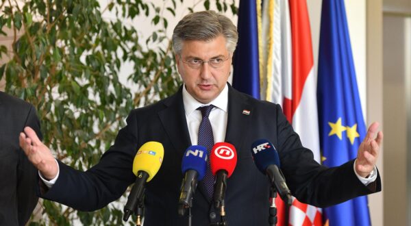 02.05.2024., Cakovec - Premijer Andrej Plenkovic prisustvovao svecanom otvorenju nove zgrade Srednje skole Cakovec. Photo: Vjeran Zganec Rogulja/PIXSELL