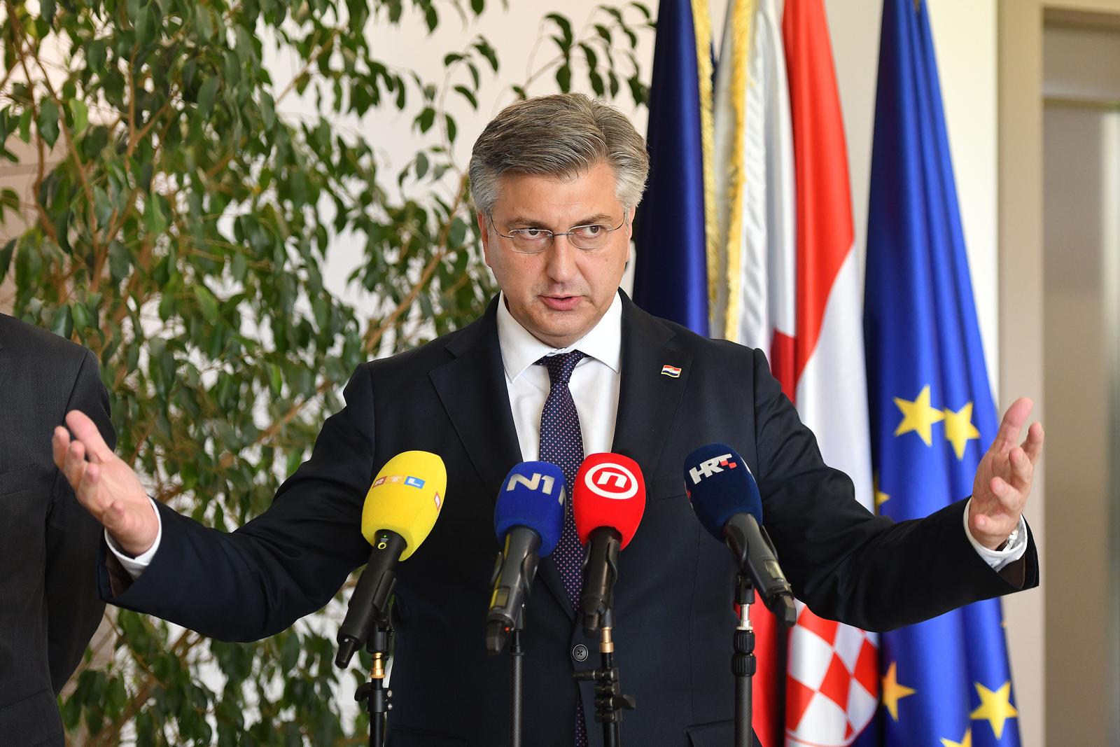 02.05.2024., Cakovec - Premijer Andrej Plenkovic prisustvovao svecanom otvorenju nove zgrade Srednje skole Cakovec. Photo: Vjeran Zganec Rogulja/PIXSELL
