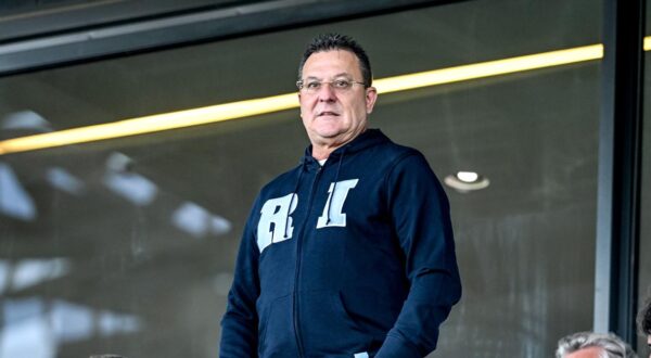 05.05.2024., stadion HNK Rijeka, Rijeka - SuperSport HNL, 33. kolo, HNK Rijeka - GNK Dinamo. Damir Miskovic Photo: Marko Lukunic/PIXSELL