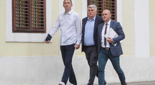 07.05.2024., Zagreb - Sastanak Domovinskog pokreta i HDZ-a u Banksim dvorima o formiranju nove vlade. Photo: Luka Stanzl/PIXSELL