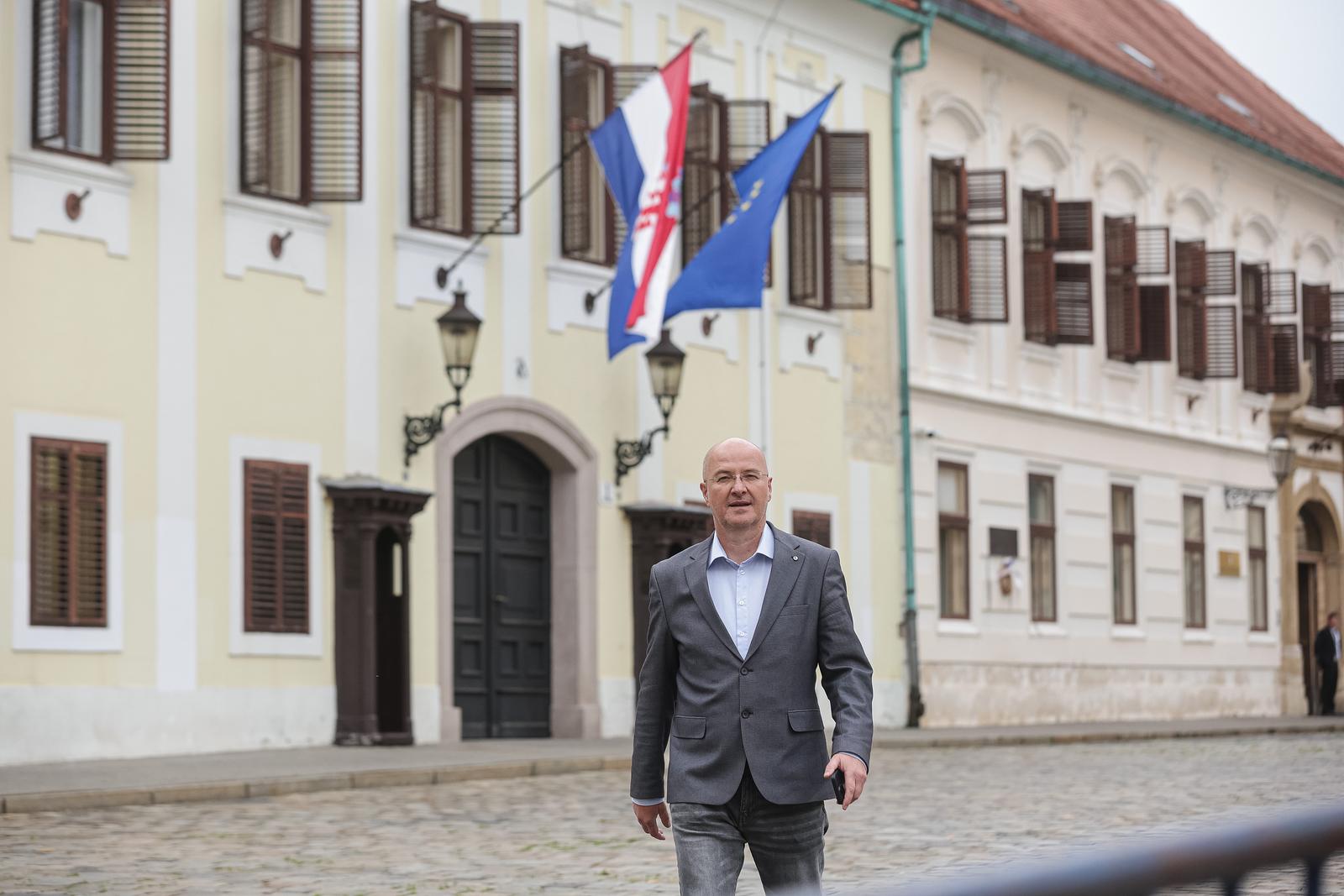 07.05.2024., Zagreb - Sastanak Domovinskog pokreta i HDZ-a u Banksim dvorima o formiranju nove vlade. Mario Radic Photo: Luka Stanzl/PIXSELL