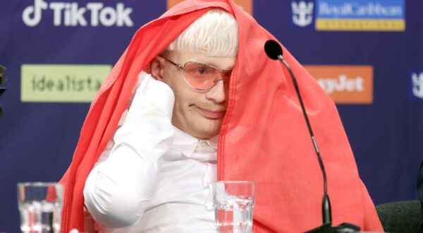 10..05..2024. Svedska - Malmo, Arena. Konferencija za medije svih izvodjaca koji su prosli u finalni dio Eurosonga. Netherlands: Joost Klein - Europapa. Photo: Sanjin Strukic/PIXSELL