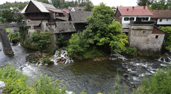10.08.2023., Slunj - Turisticka ponuda i atrakcije grada Slunja i Rastoka koje svake godine obilazi sve veci broj turista. Photo: Kristina Stedul Fabac/PIXSELL