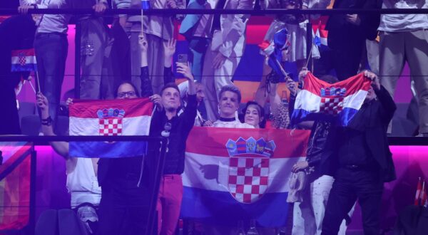 11.05.2024. Malmo, Svedska - Finalna vecer Eurosonga, Hrvatska, Baby Lasagna Photo: Sanjin Strukic/PIXSELL