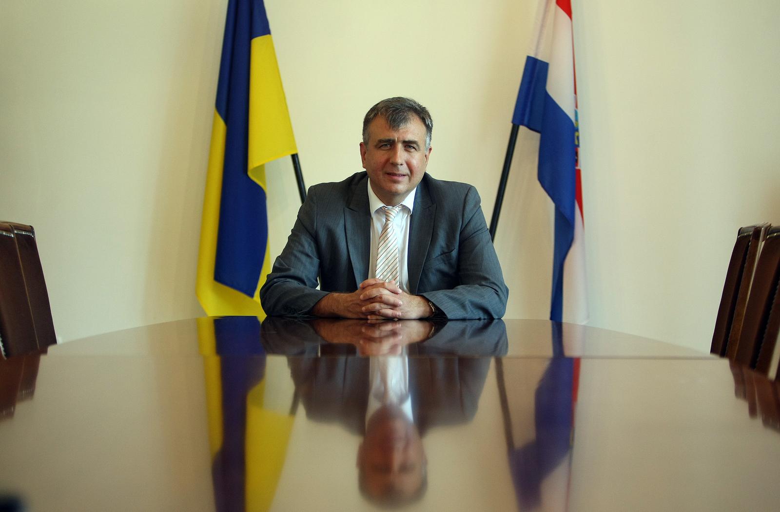 05.08.2011., Vocarska 52, Zagreb - Ukrajinski veleposlanik u Hrvatskoj Oleksandr Levcenko.rPhoto: Sanjin Strukic/PIXSELL
