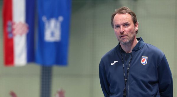 12.03.2024., SD Tresnjevka, Kutija sibica, Zagreb - Posljedni trening hrvatske rukometne reprezentacije uoci odlaska na kvalifikacijski turnir za Olimpijske igre u Parizu 2024. pod vodstvom novog izbornika, Dagur Sigurdsson. Photo: Goran Stanzl/PIXSELL