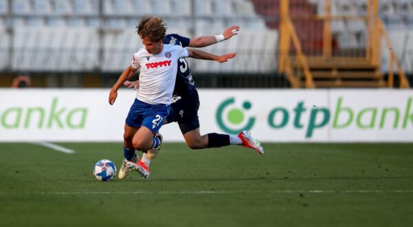 14.04.2024., stadion Poljud, Split - SuperSport HNL, 30. kolo, HNK Hajduk - NK Osijek. Rokas Pukštas Photo: Sime Zelic/PIXSELL