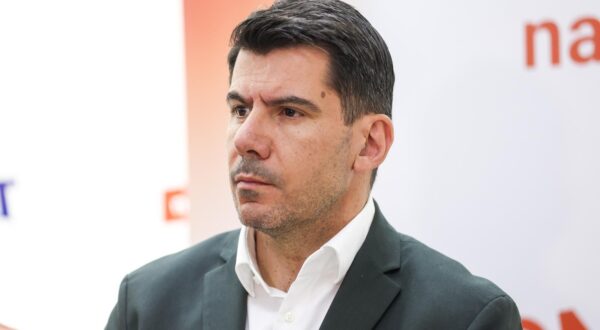 14.05.2024., Zagreb - Konferencijia za novinare na kojoj je Bozo Petrov predstavio Mostovu listu za EU izbore. Photo: Igor Kralj/PIXSELL