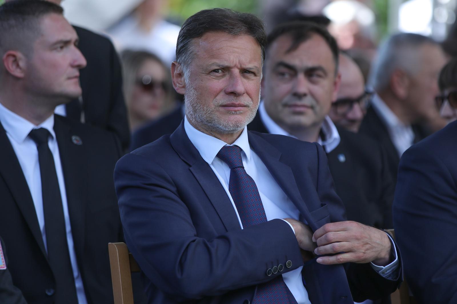 18.05.2024., Donji Macelj - Euharistijsko slavlje u Crkvi Muke Isusove u Maclju u povodu komemoracije bleiburske tragedije i kriznih putova hrvatskoga naroda. Photo: Luka Batelic/PIXSELL