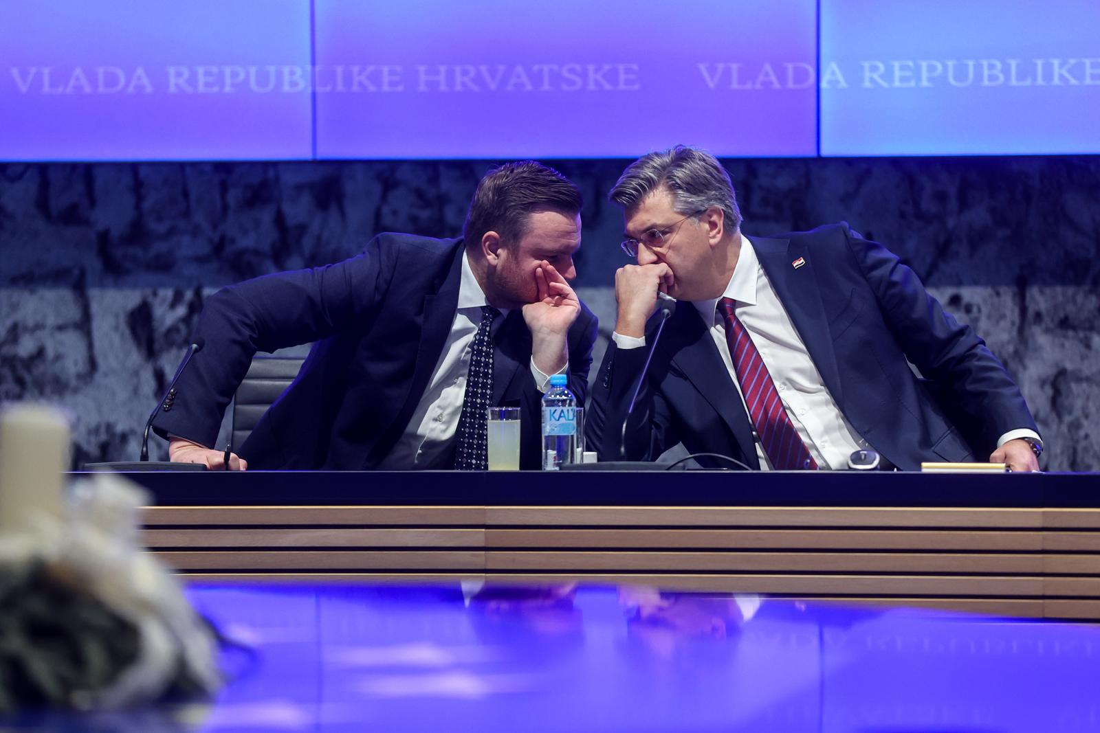Marko Primorac i Andrej Plenković