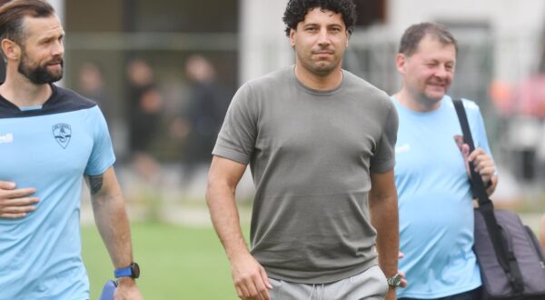 19.05.2024., Sibenik - Prva Hrvatska nogmetna liga, 31.kolo, HNK Sibenik - HNK Vukovar.
Mario Carevic. Photo: Hrvoje Jelavic/PIXSELL