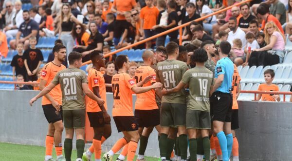 19.05.2024., Sibenik - Prva Hrvatska nogmetna liga, 31.kolo, HNK Sibenik - HNK Vukovar. Photo: Hrvoje Jelavic/PIXSELL