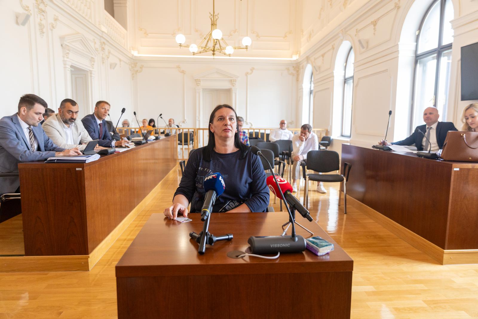 21.05.2024., Osijek - Nastavak sudenja Mamicima. Danas su svjedocile Marija Renic i  Danijela Ivanek  Photo: Borna jaksic/PIXSELL