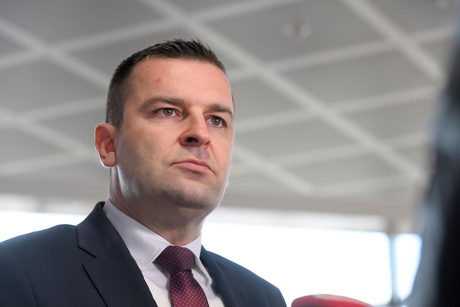 21.12.2023., Zagreb - Dario Hrebak dao je izjave medijima. Photo: Davorin Visnjic/PIXSELL
