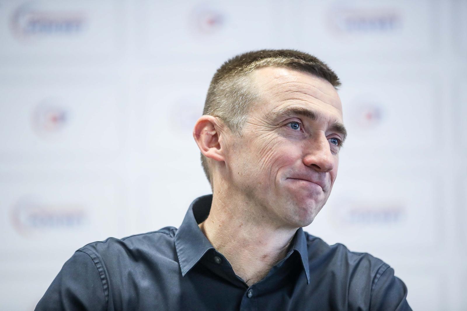 23.04.2024., Zagreb - Predsjednik Domovinskog pokreta Ivan Penava odrzao je konferenciju za novinare. Photo: Slavko Midzor/PIXSELL