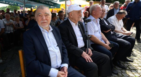 25.05.2024., Kumrovec - Obiljezen Dan mladosti - radosti, uz 132. obljetnicu rodjenja Josipa Broza Tita. Stjepan Mesic Photo: Davor Puklavec/PIXSELL