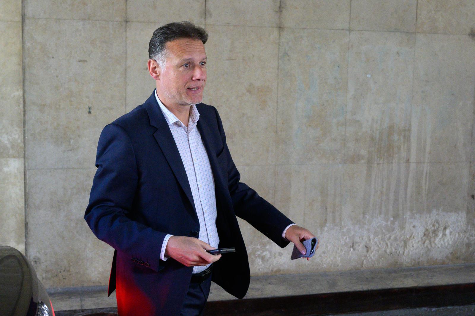 30.04.2024., Zagreb - Dolazak clanova na Sjednicu sireg predsjedništva HDZ-a. Gordan Jandrokovic. Photo: Davor Puklavec/PIXSELL