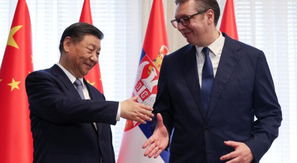 Kineski predsjednik Xi Jinping i srpski predsjednik Aleksandar Vučić