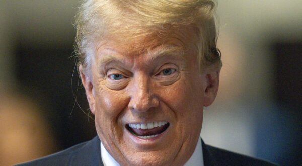 epa11379794 Former U.S. President Donald Trump speaks to the media as the jury is scheduled to continue deliberations in his criminal trial at New York State Supreme Court in New York, New York, USA, 30 May 2024. Jury deliberations in Donald Trump's criminal hush money trial enter a second day. The former president faces 34 felony counts of falsifying business records in the first of his criminal cases to go to trial.  EPA/Steven Hirsch / POOL