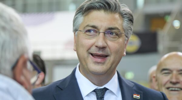 11.05.2024., Porec - Predsjednik Vlade Andrej Plenkovic obisao Medjunarodnu izlozbu vina i vinarske opreme "Vinistra".  Photo: Luka Batelic/PIXSELL