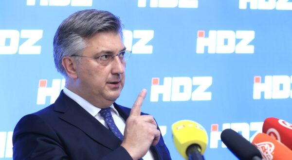 Zagreb, 6.5.2024.Sjednica Šireg predsjedništva HDZ-a.Na slici Andrej Plenković.foto HINA/ Tomislav Pavlek/ tp