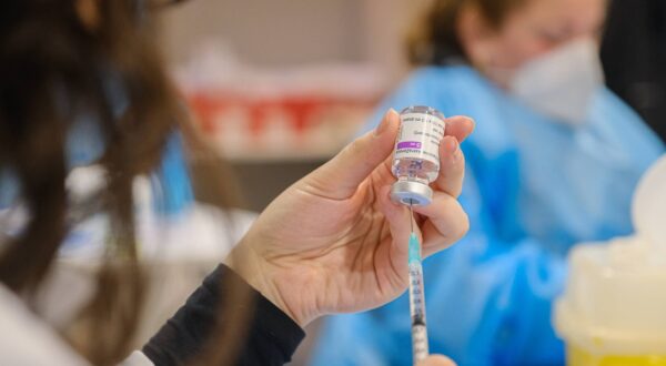 Photo Repertoire - Padua - Vaccinations against Covid19 begin today with the AstraZeneca vaccine for school staff at the temporary clinic set up in the Padova Fiere complex (Padua - 2021-02-20, Roberto Silvino) ps the photo can be used in compliance with the context in which it was taken, and without the defamatory intent of the decorum of the people represented Editorial Usage Only,Image: 597700394, License: Rights-managed, Restrictions: No Italy., Model Release: no, Credit line: Roberto Silvino / PA Images / Profimedia