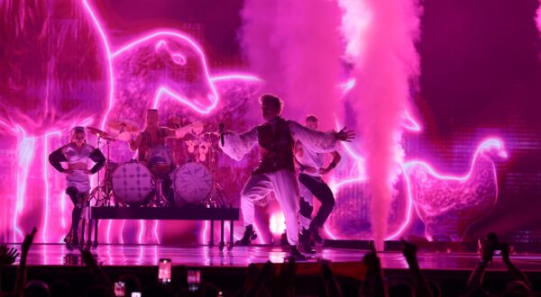Baby Lasagna representing Croatia performs on stage during the first semi-final of the 2024 Eurovision Song Contest, in Malmo, Sweden, May 7, 2024. REUTERS/Leonhard Foeger Photo: LEONHARD FOEGER/REUTERS