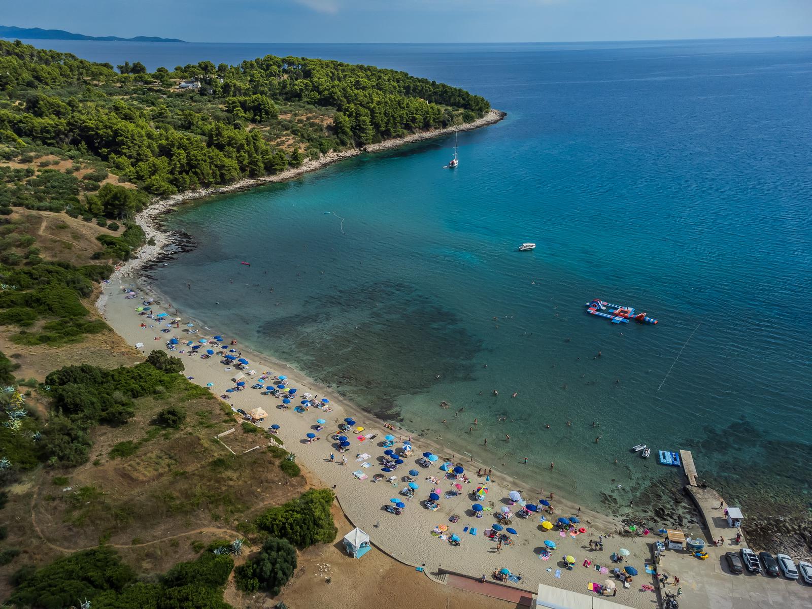 28.07.2023., Korcula Uvala Vela Przina - Vela Przina se nalazi u majesty Lumbarda na samom istoku otoka Korcule. Photo: Zvonimir Barisin/PIXSELL