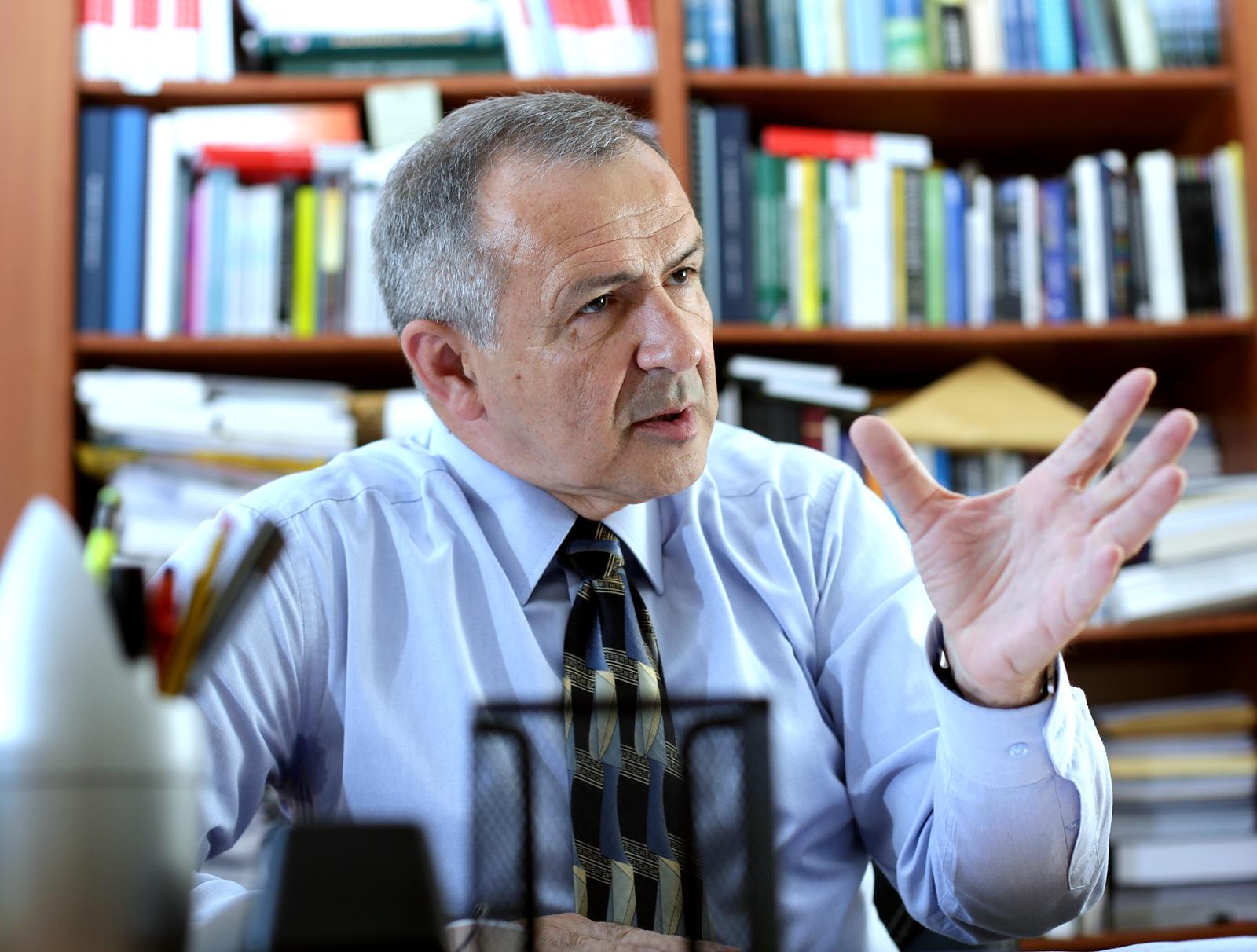23.05.2017., Zagreb - Profesor Luka Brkic, Fakultet poitickih znanosti."nPhoto: Zarko Basic/PIXSELL