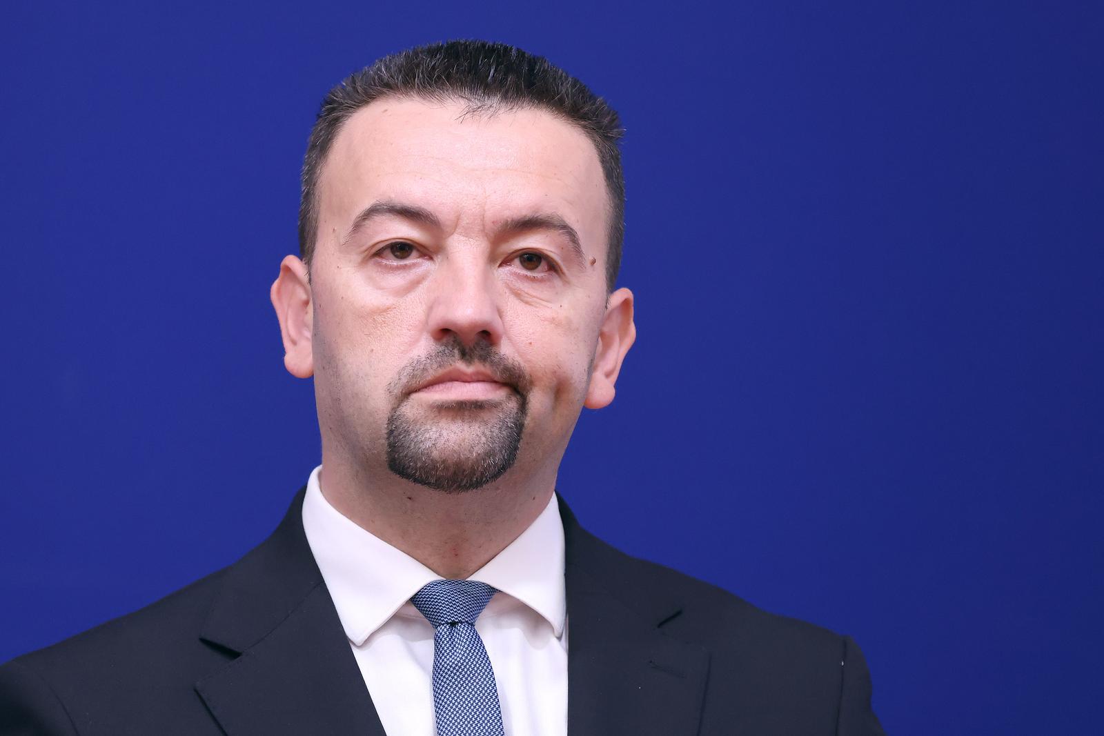23.05.2024., Zagreb - Na konferenciji za medije odrzanoj u Saboru o temi „Prikupili smo potpise i upucujemo u proceduru odluku o osnivanju istraznog povjerenstva o radu stozera za vrijeme epidemije koronavirusa“ govorili su Nikola Grmoja, Marijan Pavlicek i Jusip Jurcevic. Photo: Patrik Macek/PIXSELL
