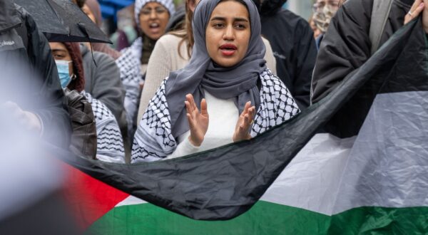 Cambridge for Palestine group that have setup an encampment outside the front of King's College in Cambridge  handed a list of demands to the University today . The protesters marched from the camp outside King's college to The Old Schools University offices on Trinity Lane.  May 14 2024.,Image: 873041719, License: Rights-managed, Restrictions: Editorial use, commercial use may require additional licenses. We don't use AI to make images which could be mistaken for news photos. AI use will be clearly indicated. Supplied on condition you ensure personal data is processed in compliance with DPA2018, Model Release: no, Credit line: James Linsell Clark / SWNS / SWNS / Profimedia