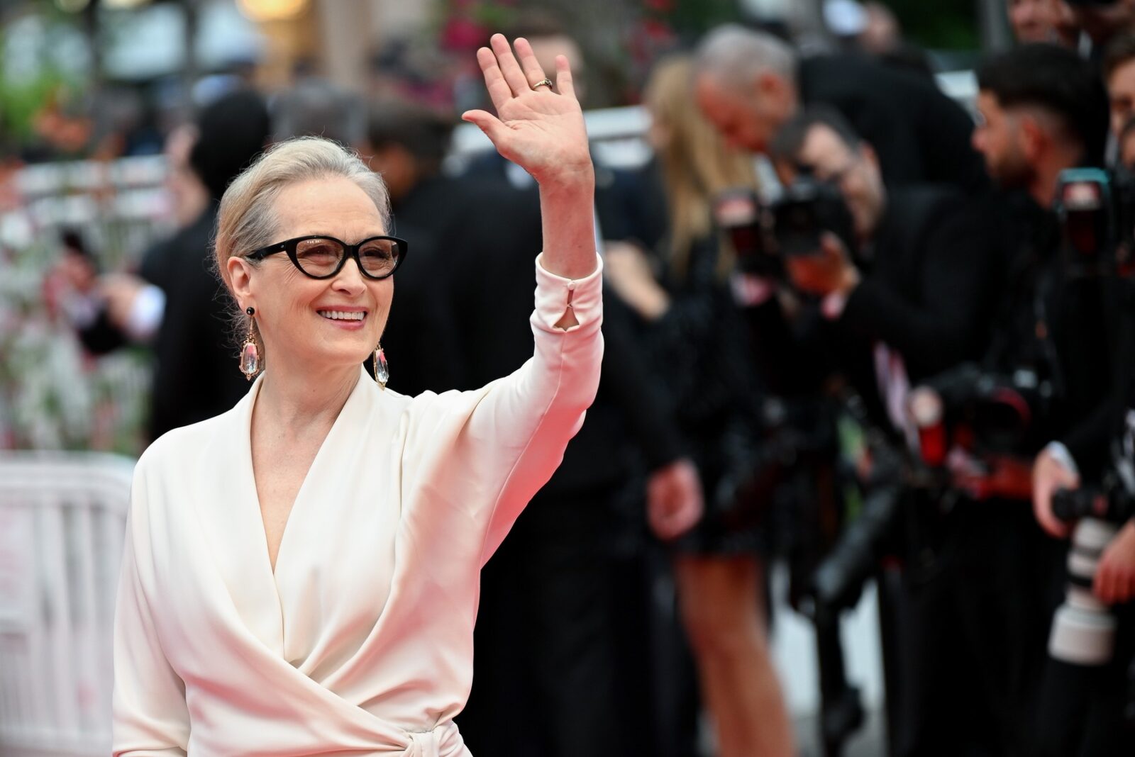 Festival de Cannes 2024 -77e édition - ceremonie d'Ouverture - Le deuxieme acte- Meryl Streep,Image: 873099200, License: Rights-managed, Restrictions: , Model Release: no, Credit line: Lionel Guericolas / MPP / Crystal Pictures / Crystal pictures / Profimedia