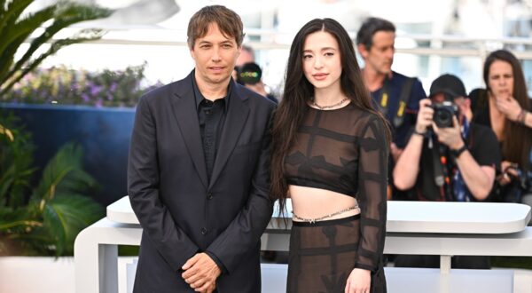 Sean Baker and Mikey Madison attend the "Anora" Photocall at the 77th annual Cannes Film Festival at Palais des Festivals on May 22, 2024 in Cannes, France.,Image: 875402482, License: Rights-managed, Restrictions: *** World Rights ***, Model Release: no, Credit line: LiveMedia / ddp USA / Profimedia