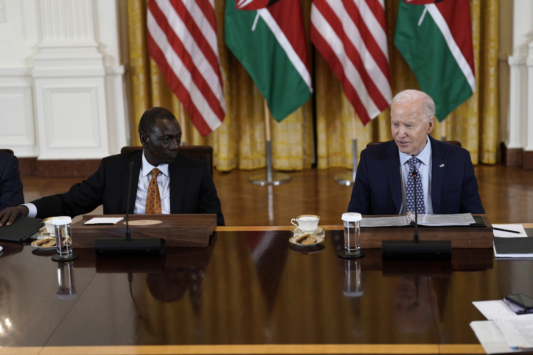 Kenijski i američki predsjednik, William Ruto i Joe Biden
