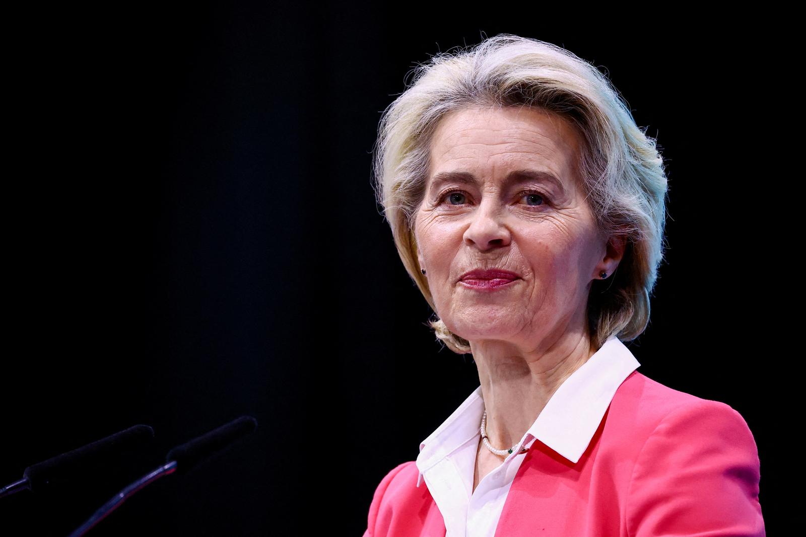 FILE PHOTO: European Commission President Ursula von der Leyen attends the 36th Christian Democratic Union (CDU) party convention in Berlin, Germany, May 8, 2024. REUTERS/Lisi Niesner/File Photo Photo: LISI NIESNER/REUTERS
