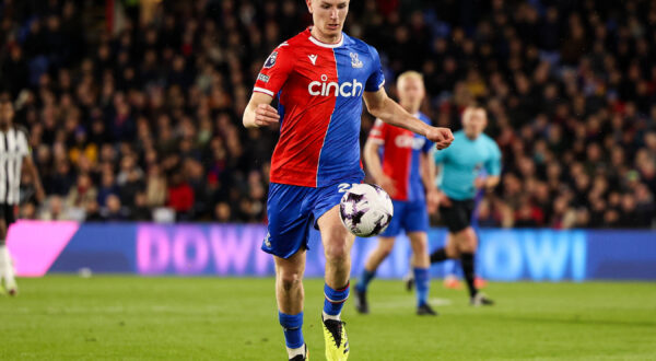 Crystal Palace v Newcastle United Premier League 24/04/2024. Adam Wharton of Crystal Palace during the Premier League match between Crystal Palace and Newcastle United at Selhurst Park, London, England on 24 April 2024. London Selhurst Park Greater London England Editorial use only DataCo restrictions apply See www.football-dataco.com , Copyright: xPaulxPhelanx PSI-19556-0051