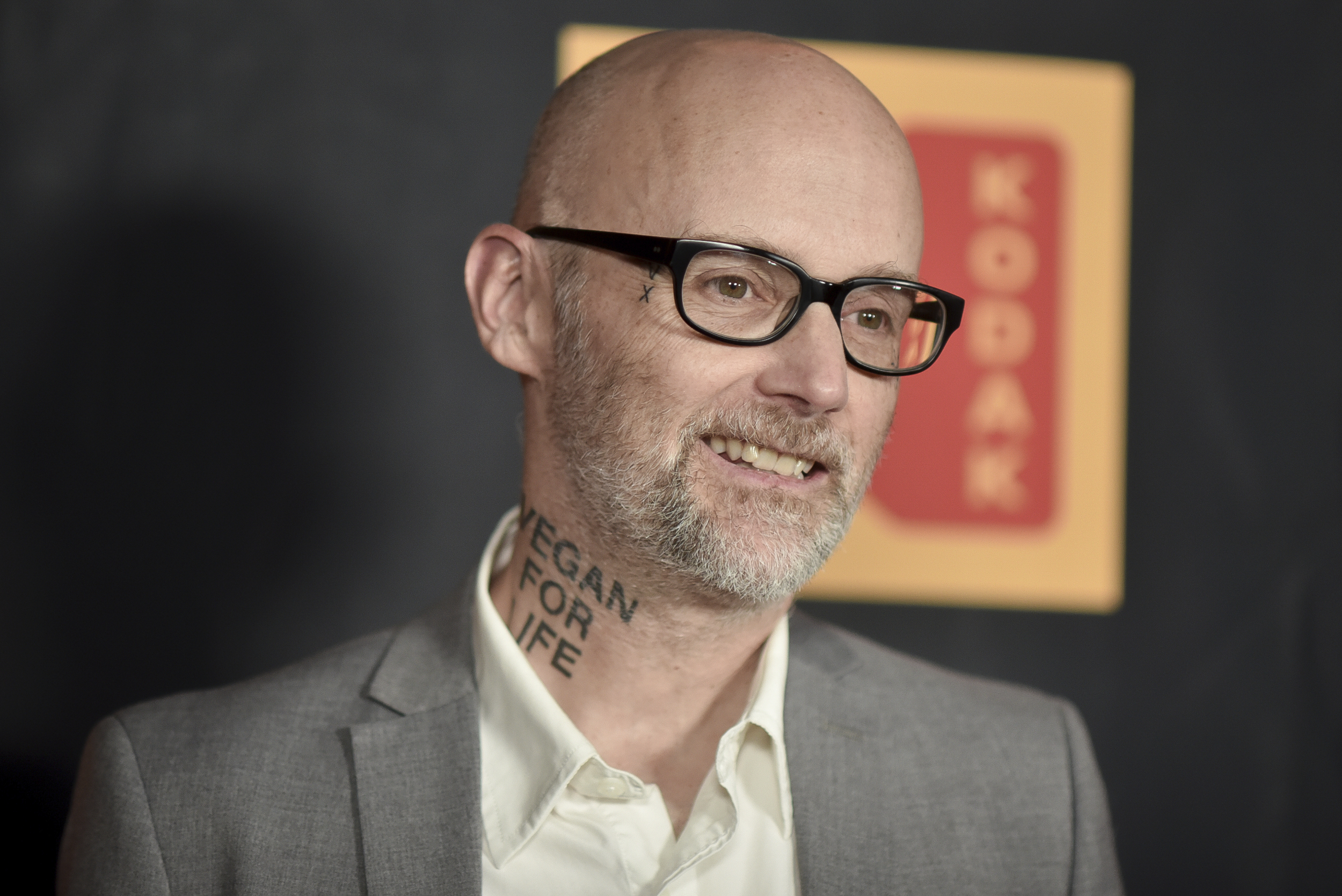 Moby attends the 4th Annual Kodak Film Awards at the American Society of Cinematographers clubhouse on Wednesday, Jan. 29, 2020, in Los Angeles. (Photo by Richard Shotwell/Invision/AP)