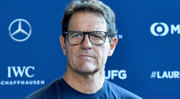 Berlin Laureus World - Sports Awards 2020 17.02.2020,Laureus World - Sports Awards 2020, v.l.Fabio Capello im Media Centre bei dem Academy Interview *** Berlin Laureus World Sports Awards 2020 17 02 2020,Laureus World Sports Awards 2020, from Fabio Capello in the Media Centre during the Academy interview Copyright: xLakomskix/Eibner-Pressefotox EPdli