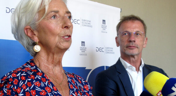 Christine Lagarde i Boris Vujčić