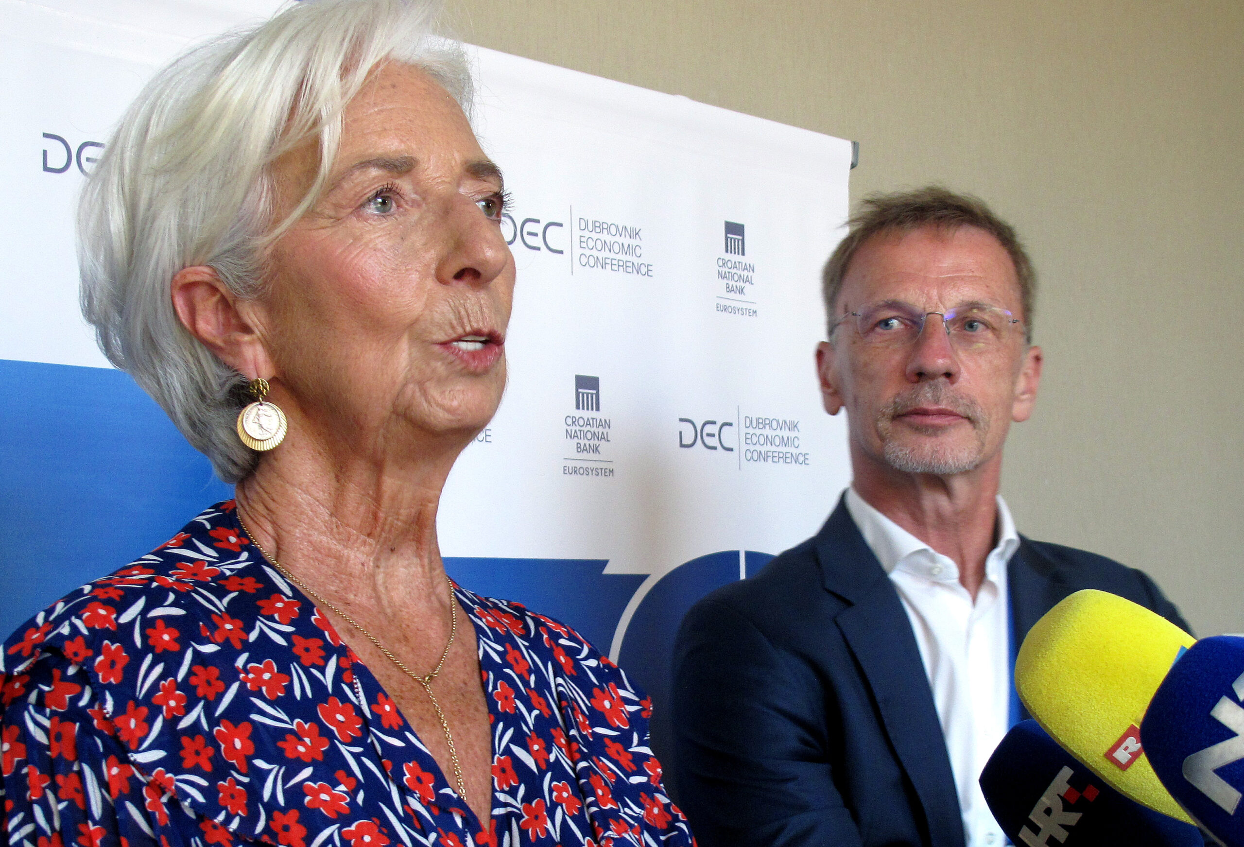 Christine Lagarde i Boris Vujčić