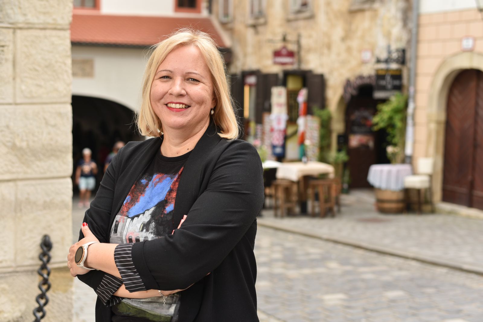 20.06.2024., Zagreb - Kristina Ikic Banicek, gradonacelnica Siska i saborska zastupnica SDPa.

Photo sasa ZinajaNFoto